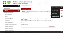 Desktop Screenshot of bip.obrowo.pl